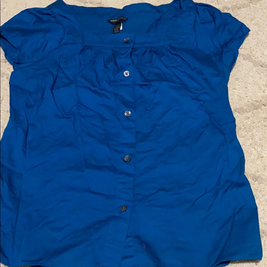 Turquoise Button Down
